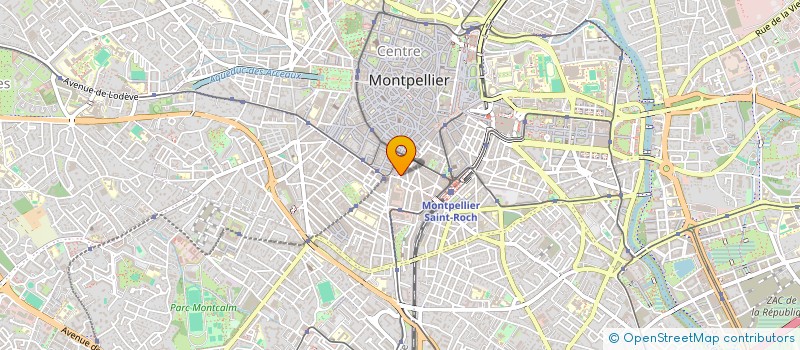 localisation de l'entreprise ELEMENTS CROISSANCE EUROPE 2 à MONTPELLIER