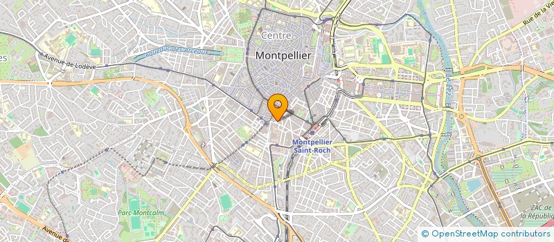 localisation de l'entreprise ELEMENTS JUNIOR 1 à MONTPELLIER