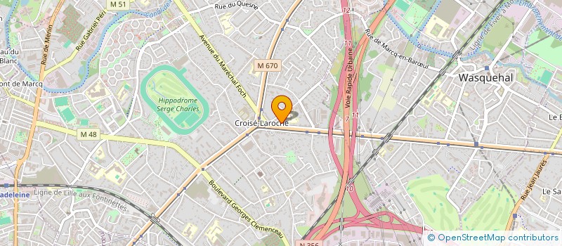 localisation de l'entreprise ELEMENTS MARCQ à MARCQ-EN-BARŒUL