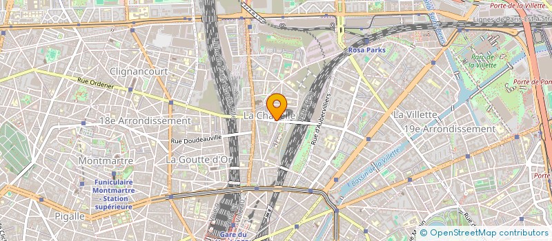 localisation de l'entreprise ELEMENTS PARTOUT  PARIS