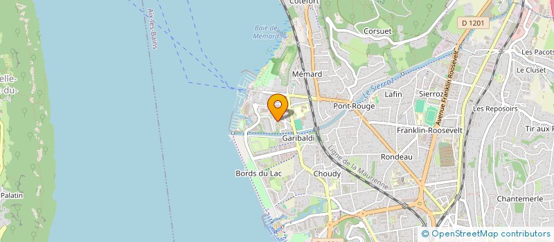 localisation de l'entreprise ELEMENTS PRODUCTION  AIX-LES-BAINS