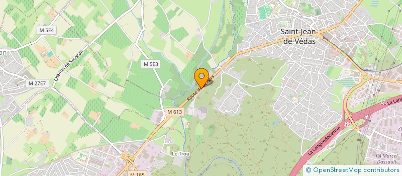 localisation de l'entreprise ELEMENTS TERRE  SAINT-JEAN-DE-VEDAS