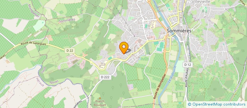 localisation de l'entreprise ELEMIAH  SOMMIERES