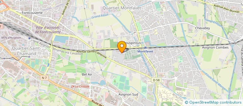 localisation de l'entreprise ELEMIAH  AVIGNON