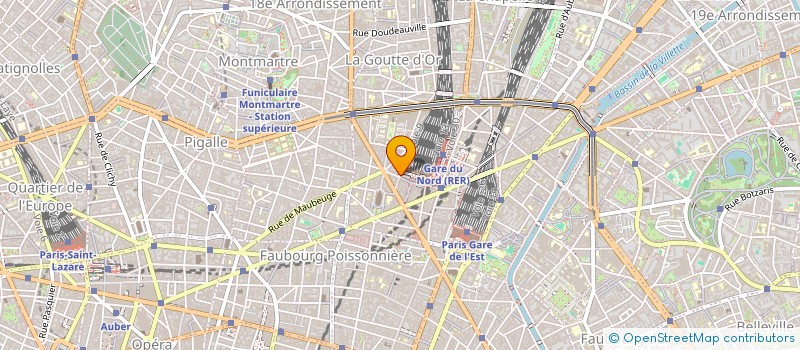 localisation de l'entreprise ELEN  PARIS