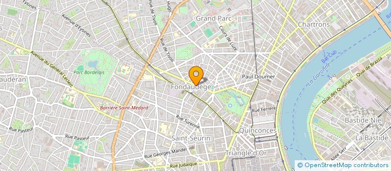 localisation de l'entreprise ELEN COIFFURE  BORDEAUX