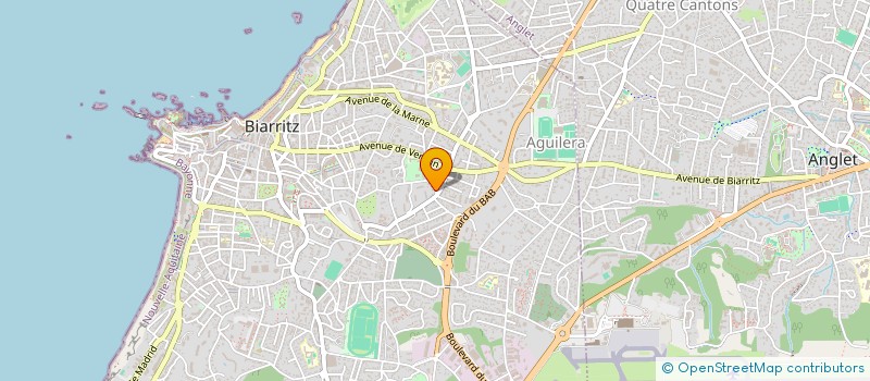localisation de l'entreprise ELENA à BIARRITZ