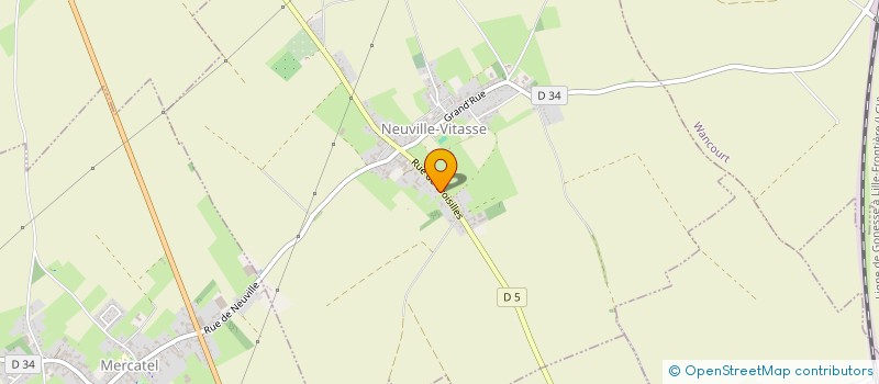 localisation de l'entreprise ELENA à NEUVILLE-VITASSE