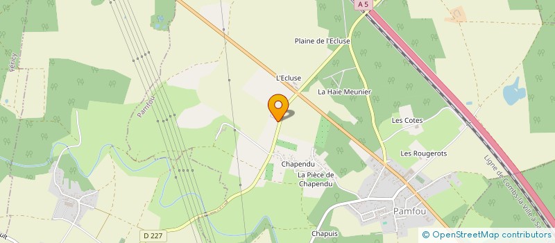 localisation de l'entreprise ELENA  PAMFOU