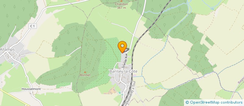 localisation de l'entreprise ELENATH  BARISEY-LA-COTE