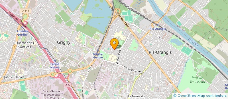 localisation de l'entreprise ELENGE MAMAN EMA à RIS-ORANGIS