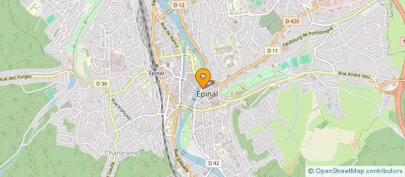 localisation de l'entreprise ELENI à EPINAL
