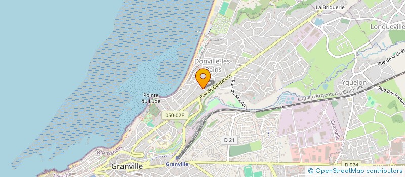 localisation de l'entreprise ELENIS  GRANVILLE