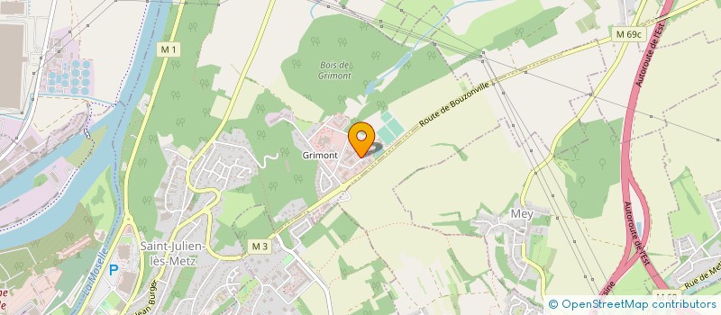 localisation de l'entreprise ELENLOR à SAINT-JULIEN-LES-METZ