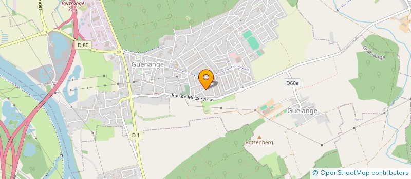 localisation de l'entreprise ELENOMA  GUENANGE