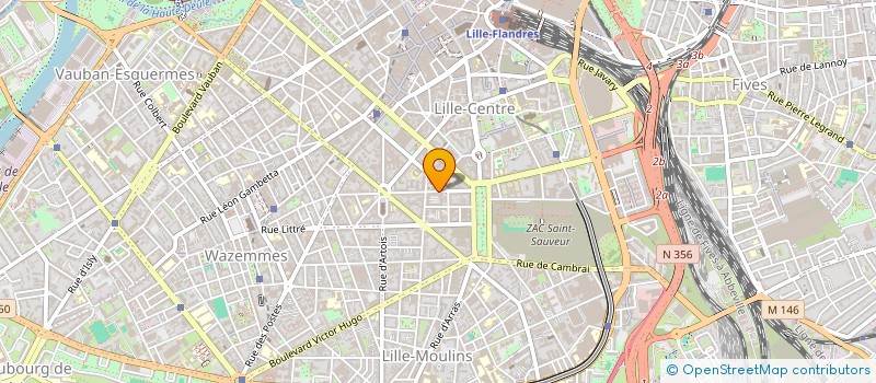 localisation de l'entreprise ELENOO 59 à LILLE