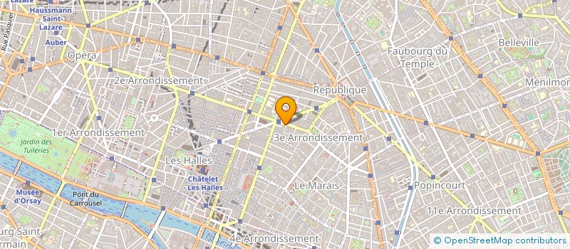 localisation de l'entreprise ELENTIS  PARIS