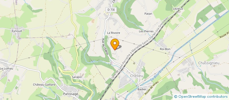 localisation de l'entreprise ELEO  CHELIEU