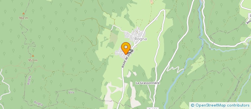 localisation de l'entreprise ELEO à ROGNA