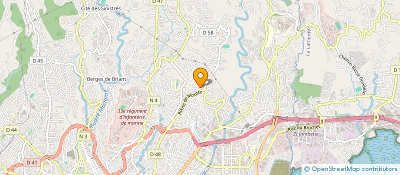 localisation de l'entreprise ELEO  FORT-DE-FRANCE