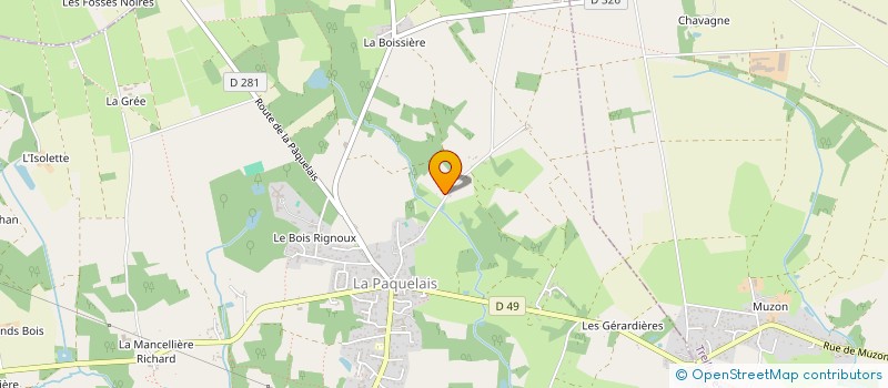 localisation de l'entreprise ELEO CONSEIL  VIGNEUX-DE-BRETAGNE