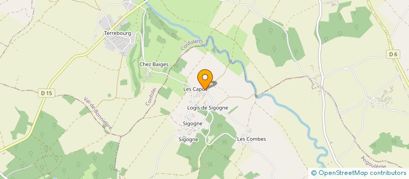 localisation de l'entreprise ELEO COUVERTURE à COULGENS