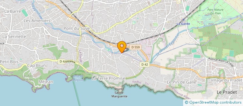 localisation de l'entreprise ELEO QUIT à LA GARDE