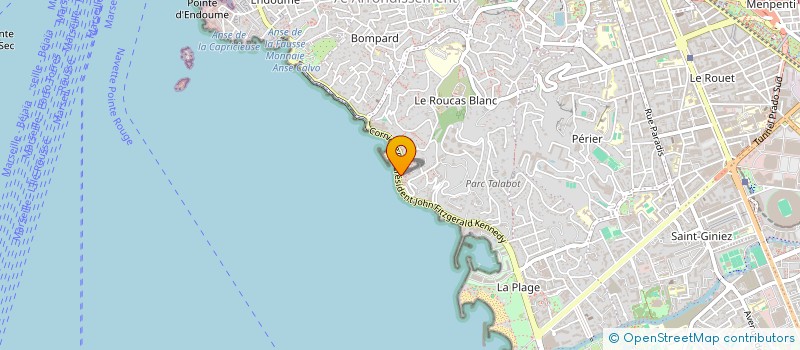 localisation de l'entreprise ELEODAM à MARSEILLE
