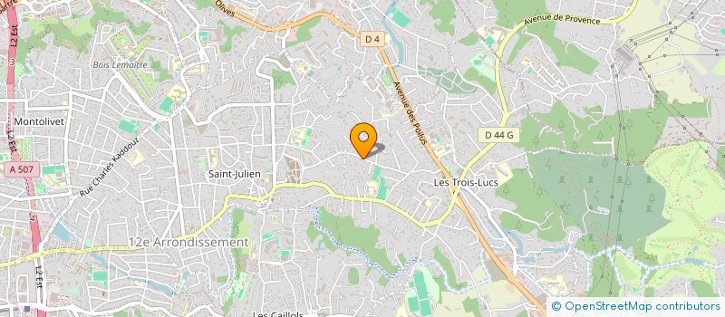localisation de l'entreprise ELEODI à MARSEILLE
