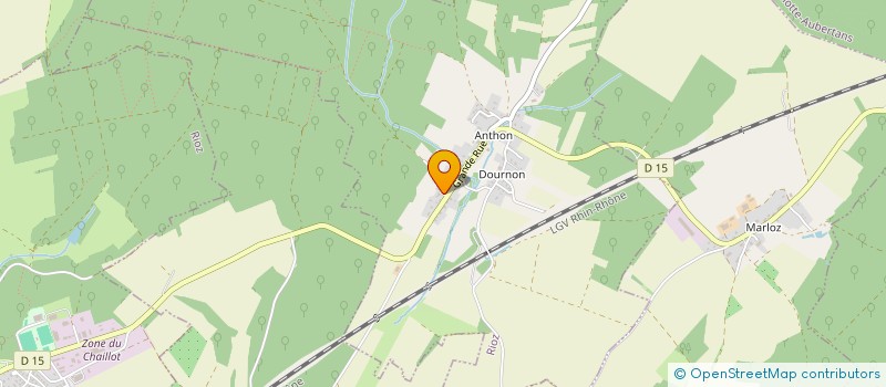 localisation de l'entreprise ELEOGUSTHONO-13  RIOZ