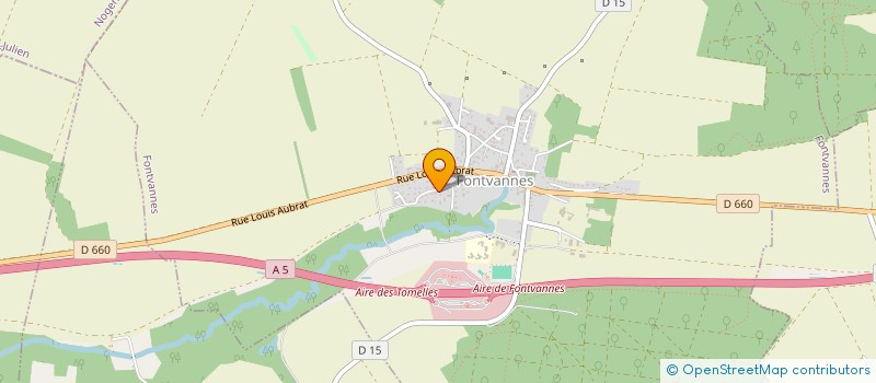 localisation de l'entreprise ELEOMA  FONTVANNES