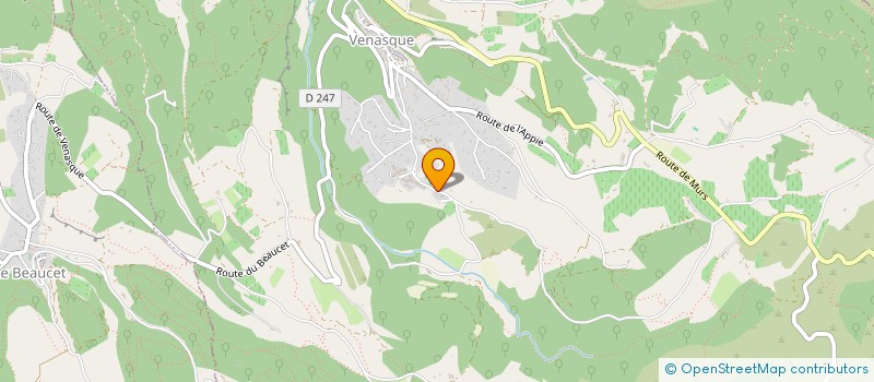 localisation de l'entreprise ELEONORE  VENASQUE