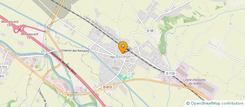 localisation de l'entreprise ELEONORE  BAZIEGE