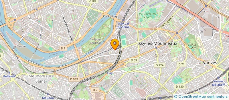 localisation de l'entreprise ELEONORE à ISSY-LES-MOULINEAUX
