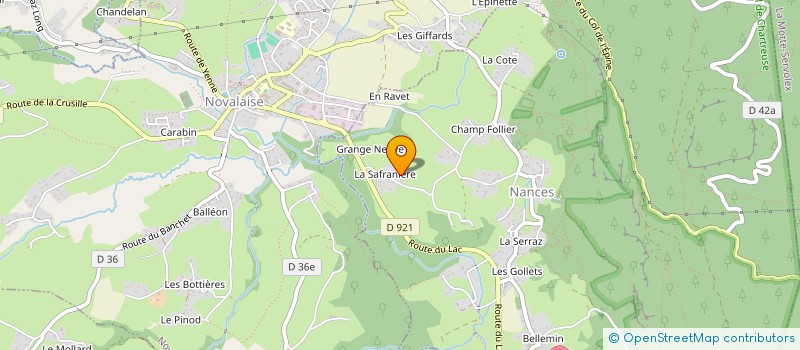 localisation de l'entreprise ELEONORE  NANCES