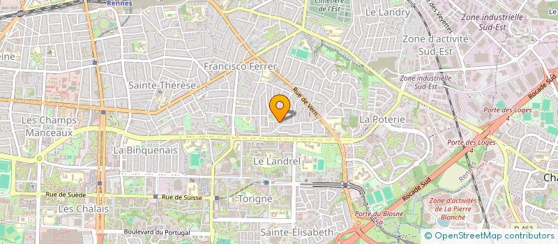 localisation de l'entreprise ELEOR  RENNES