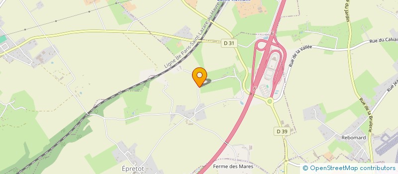 localisation de l'entreprise ELEOS  EPRETOT