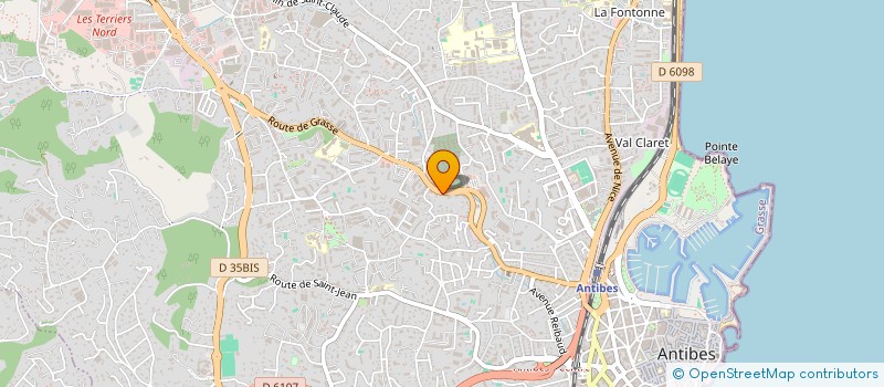 localisation de l'entreprise ELEOUSA AVA à ANTIBES