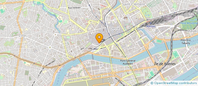 localisation de l'entreprise ELEPHANT CLUB  NANTES