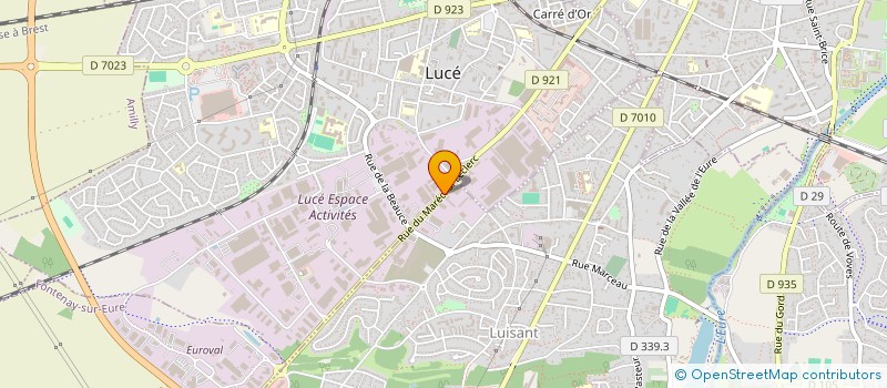 localisation de l'entreprise ELEPHANT LIMITED à LUISANT