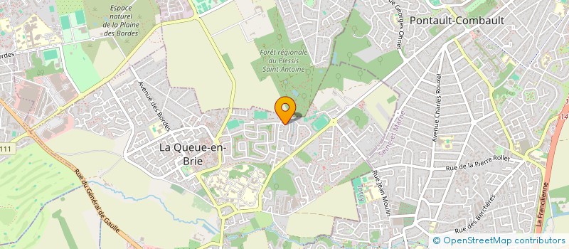 localisation de l'entreprise ELEPHANT ONE  LA QUEUE-EN-BRIE