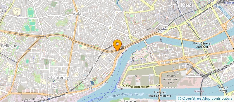 localisation de l'entreprise ELEPHANT TECHNOLOGIES à NANTES