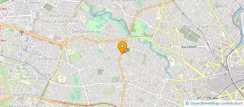 localisation de l'entreprise ELEPHANT TRANSLOG à NANTES