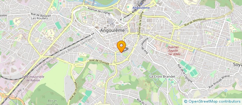 localisation de l'entreprise ELEPHANT ULTRA LEGER à ANGOULEME