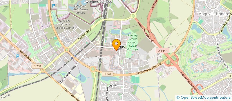 localisation de l'entreprise ELEPHANT VERT FRANCE à SERRIS