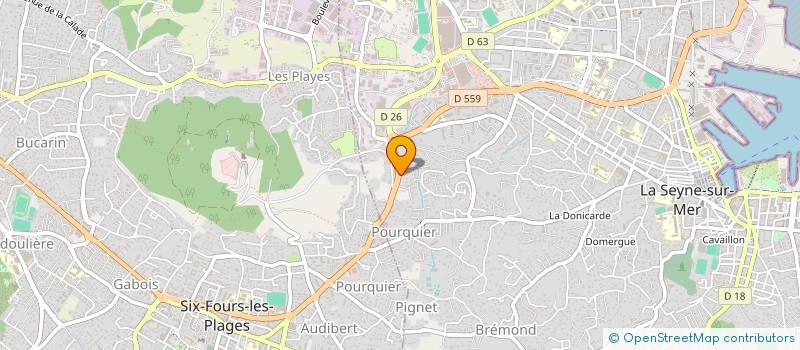 localisation de l'entreprise ELERCY  LA SEYNE SUR MER