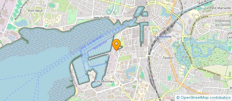 localisation de l'entreprise ELERIA CONSEIL à LA ROCHELLE