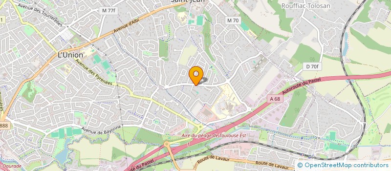 localisation de l'entreprise ELEROSUN2 à SAINT-JEAN