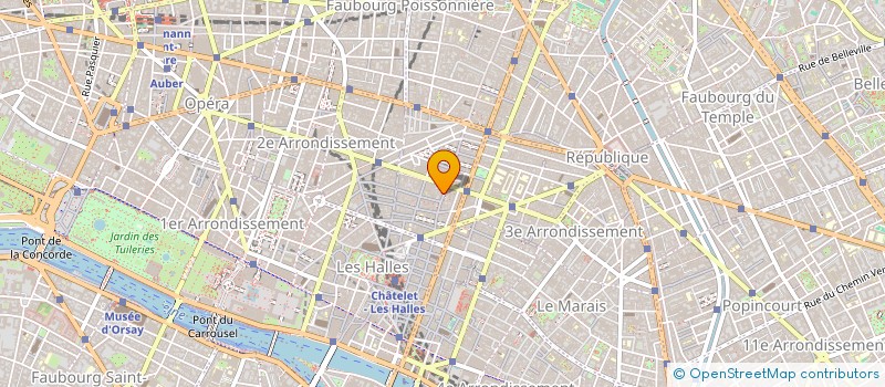 localisation de l'entreprise ELERSECO à PARIS