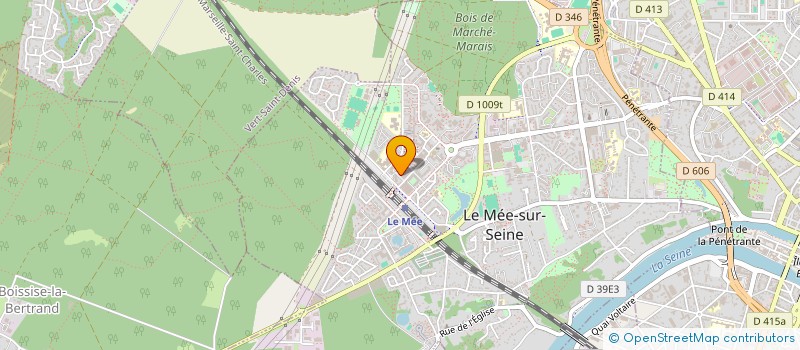 localisation de l'entreprise ELESKIRT CAFE  LE MEE-SUR-SEINE